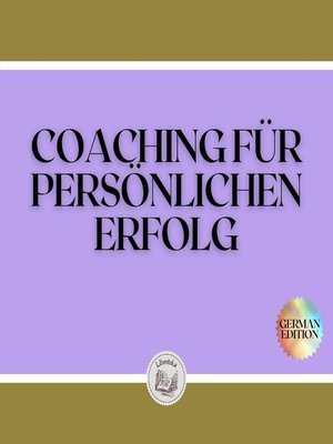 cover image of COACHING FÜR PERSÖNLICHEN ERFOLG